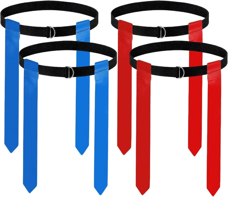 HAPNEWEY Flag Football Belts Set - Dual Color Flag Belts - Image 1